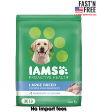 Iams Proactive Health Large Breed Dry Dog Food With Real Chicken, 30 Lb. Bag