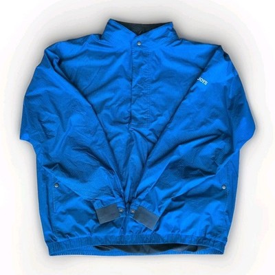 Dry Joys By Foot Joy Herren 1/4 Zip Windbreaker Jacke Gr. XXL Blau