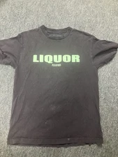 Pleasures Now Brand Liquor ATM Bodega Print Night Life T Shirt Size Medium