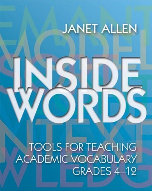 Inside Words : Tools for Teaching Academic Vocabulary, Grades 4-12 - Image 6
