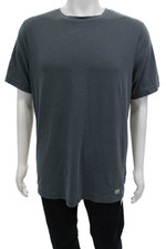 Vuori Mens Dark Gray Crew Neck Short Sleeve T-Shirt Size S