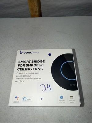 Bond Black Handheld Universal Ceiling Fan Remote Control