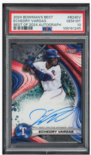 2024 Bowman's Best Echedry Vargas Best Of 2024 AUTO PSA 10