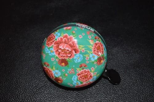 Fahrradklingel Glocke Basil BIG BELL Ding Dong XXL Glocke, Emerald Green, Neu