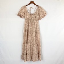 Show Me Your Mumu Odette Midi Dress Ditsy Daisy Size S Tiered