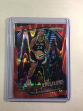 2025 Panini WNBA Prizm Jewell Loyd Red Seismic Las Vegas Aces 245/249