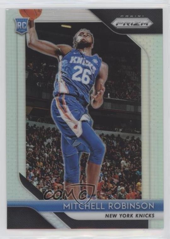 2018-19 Panini Prizm Silver Prizm Mitchell Robinson #227 Rookie RC 01l2