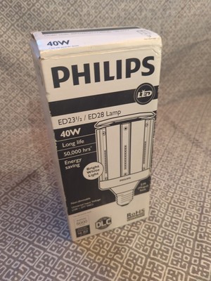 Philips ED23½ / ED28 Lamp 40W Bright White Light 120-277 VAC E39