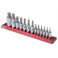 Titan 13-Teiliges SAE Sechskant Bit SteckschlüSsel-Set 16123