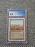 Magic MTG - Scrubland - Revised - CGC 8.5 Graded