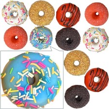 GiftExpress 12 pcs Realistic Artificial Toy Donuts, Scented Fake Donuts,...