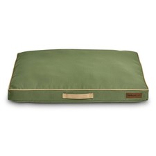 Travel Dog Bed Large Durable Chew Resistant Loden Green 38" x 28