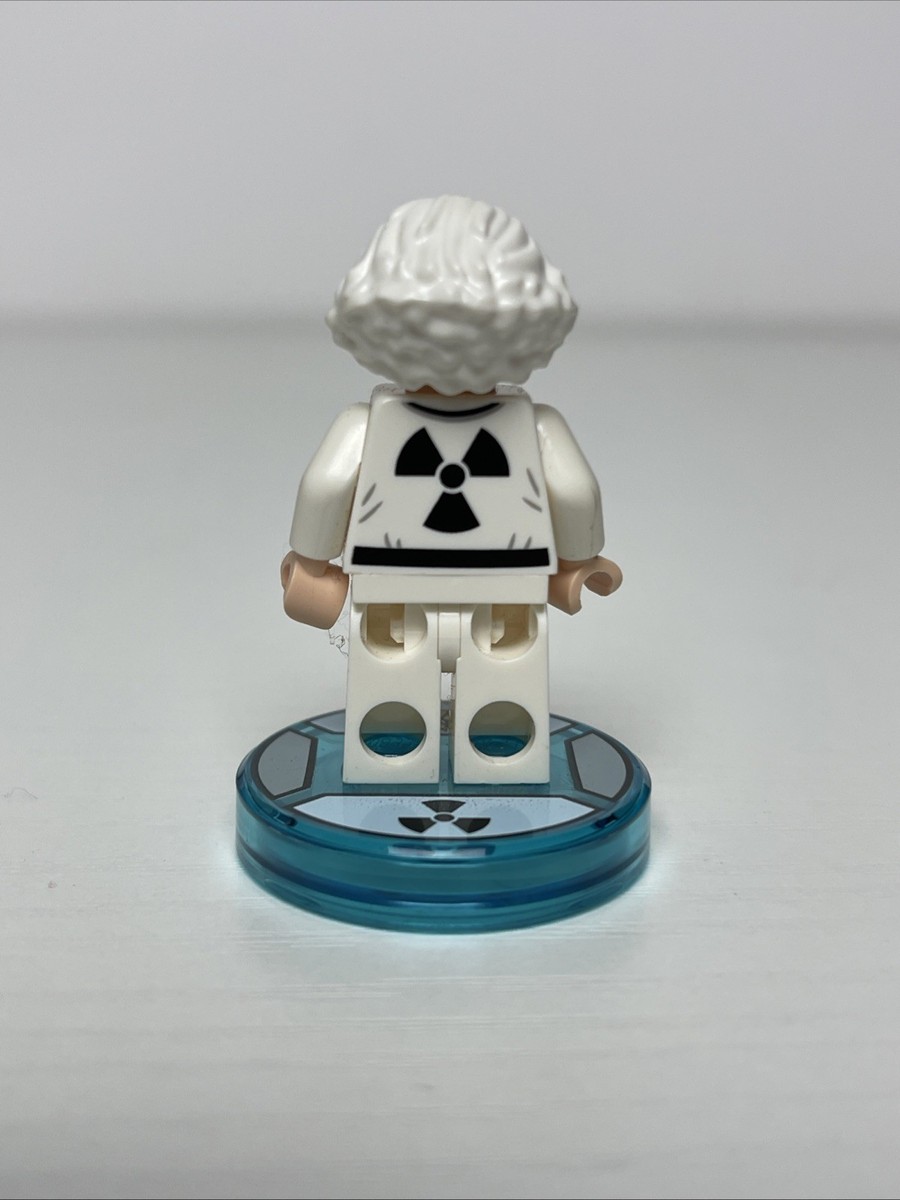 LEGO Back To The Future Doc Brown Minifigure With Stand DIM015 | eBay