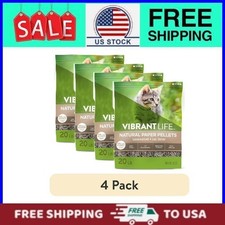 (4 Pack) Vibrant Life Natural Paper Ball Cat Litter, Unscented, 20 lb 0.64 per pound