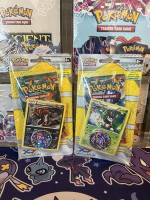 激情　拡張　foil セットブースター POKEMON XY FURIOUS FISTS CHECKLANE BLISTER BOOSTER PACK BOTH