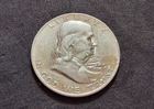 1949‑D Franklin Half Dollar • Mint‑Process Contact Marks • 90% Silver • X45