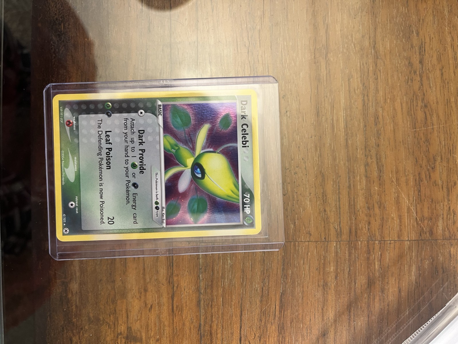 Dark Celebi 4/101 Hidden Legends Holo