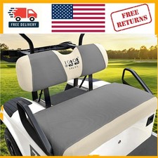 Universal Golf Cart Seat Covers with Breathable Mesh - Fits EZGO Club Car