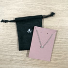 Brilliant Earth -Silver Lab Diamond Bezel Pendant - 0.2 cttw., F , SI Clarity! — photo 1