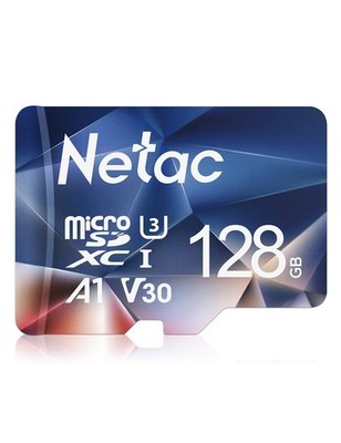 Netac 128GB microSDXC Speicherkarte, Micro SD Karte R/W bis 128GB, nur 