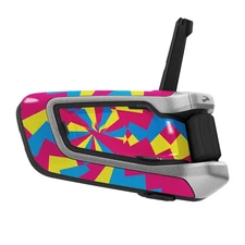 For Cardo Packtalk Bold Skin Decal Wrap Stickers Glossy Astract Trianlge