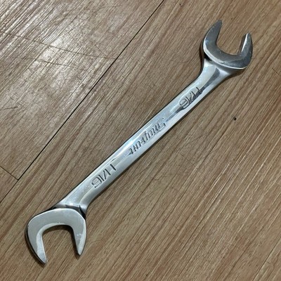 Snap On Tools 11/16'' Four-Way Angle Head Open-End Wrench VS22B USA
