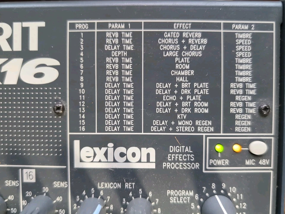 Soundcraft Spirit FX16 - 16 Channel Mixer + power supply P679 - Image 2 of 4