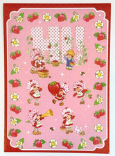TCFC   Strawberry Shortcake   Sticker Sheet with Huckleberry  Custard Kitten