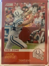2019 Panini Score Jack Doyle Red /20 #326
