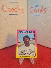 1975 Topps MLB Al Downing #498 Los Angeles Dodgers 