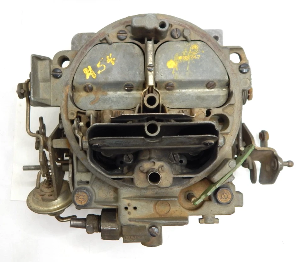 Carburador Rochester Quadrajet 7044223 FH 4 barriles 1974 454 C10 Chevy GM camión Foto 4 de 4