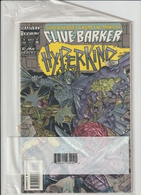 Clive Barker s Hyperkind #1 (Sept 1993, Marvel) Foil New Sealed in Polybagged