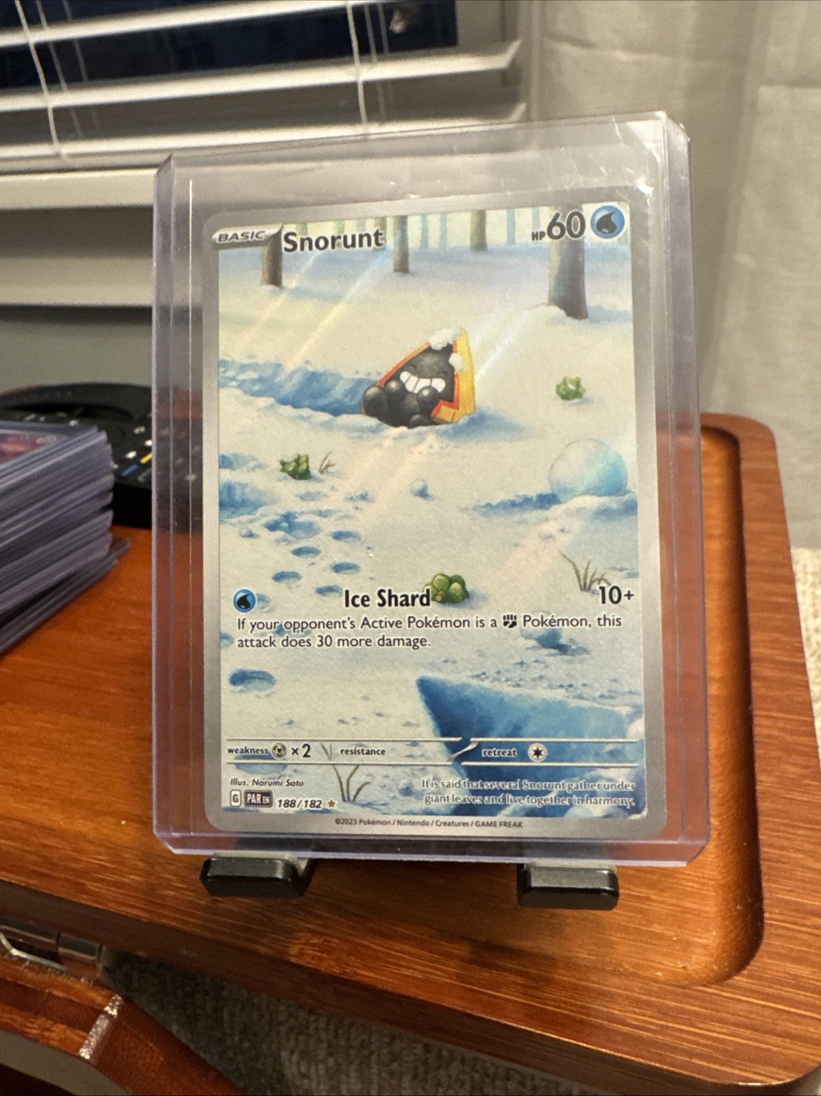 Snorunt - 188/182 - SV04: Paradox Rift Illustration Rare NM