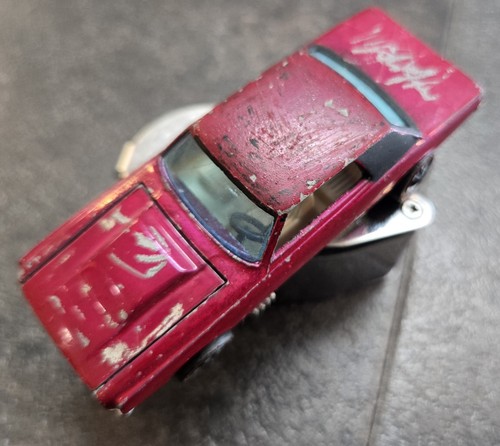 1967 HOT WHEELS REDLINE CUSTOM T BIRD CAR VINTAGE MATTEL HONG KONG WHITE - Picture 5 of 7