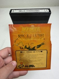 Ninja Commando - SNK Neo Geo - Authentic Original MVS Cart - w/ Mini Marquee