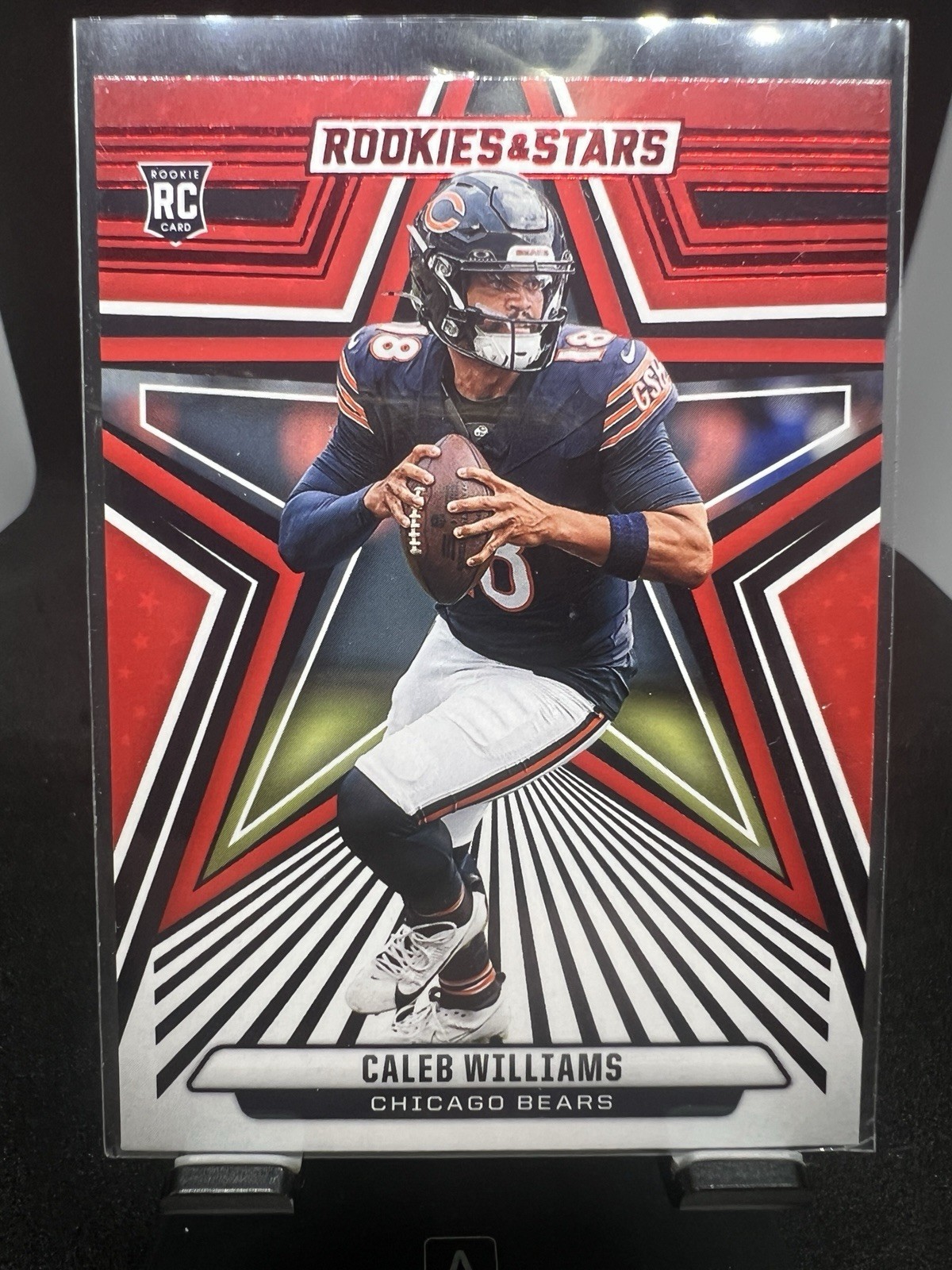 2024 Panini Rookies & Stars Red #118 Caleb Williams, Chicago Bears RC