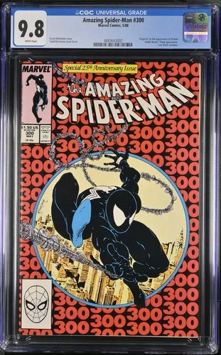 Amazing Spider-Man #300 CGC 9.8 White Pages ~ Origin & 1st appearance of Venom