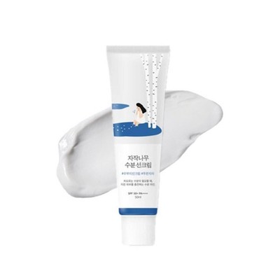Round Lab Birch Juice Moisturizing Sun Cream SPF 50 - 50ml - Korean version -NEW