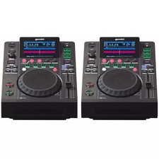 GEMINI MDJ 600 COPPIA LETTORE CD E MEDIA PLAYER USB PROFESSIONALE per DJ NUOVO