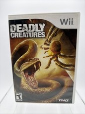 Deadly Creatures Nintendo Wii CIB W/ Manual Tested - FREE SHIPPING