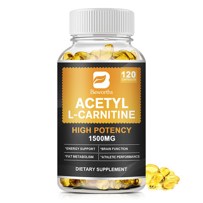 ACETYL L-CARNITINE 1500mg TABLETS Nervous System Health Antioxidant CAPSULES