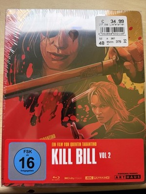 Kill Bill Vol. 2 - 4K Ultra HD Limited Steelbook - NEU / UHD