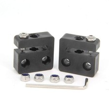Zeberoxyz 2PCS Anti-Backlash Nut Block for 8mm Diameter 2mm Pitch 8mm Lead PO...