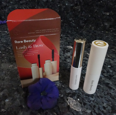 rare beauty lash & brow essentials set new in box