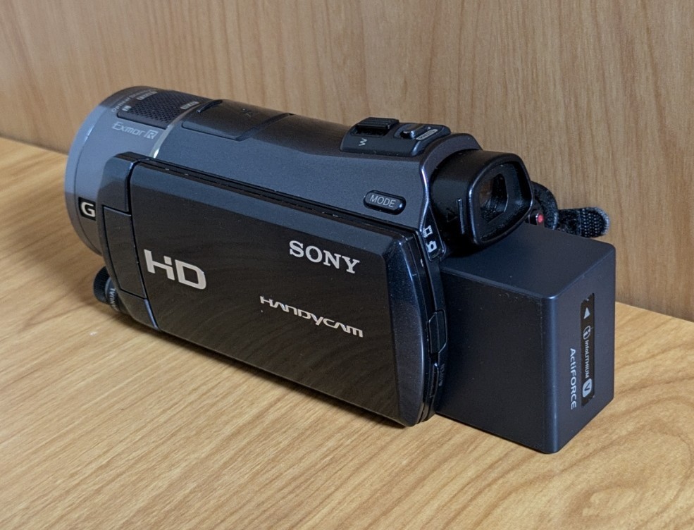 SONY HDR-CX550V Handycam Camcorder NightShot Full HD Japanese only