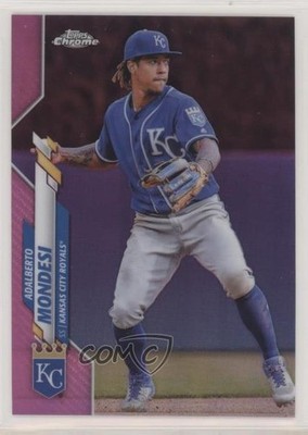 2020 Topps Chrome Pink Refractor Adalberto Mondesi #31 uk2