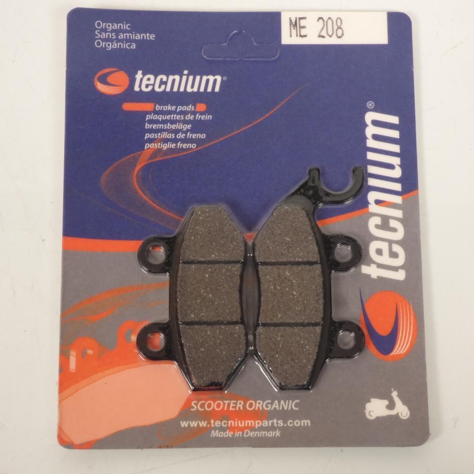 Plaquette de frein Tecnium avant contre les sifflements sur TGB 125 Bellavita
