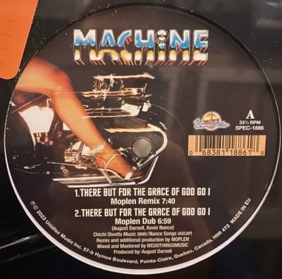 MACHINE There But For The Grace Of God (Moplen Remix) 12'' NEW VINYL Unidisc 