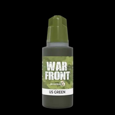 Warfront Range US GREEN Bottles (17 mL) | englisch | SCALE75 PAINTS