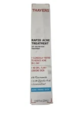 Thayers Rapid Acne Treatment 10  Sulfur 4percent Niacinamide 2.5  Glycolic Acid 